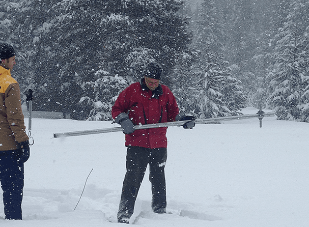 Measuring the snowpack