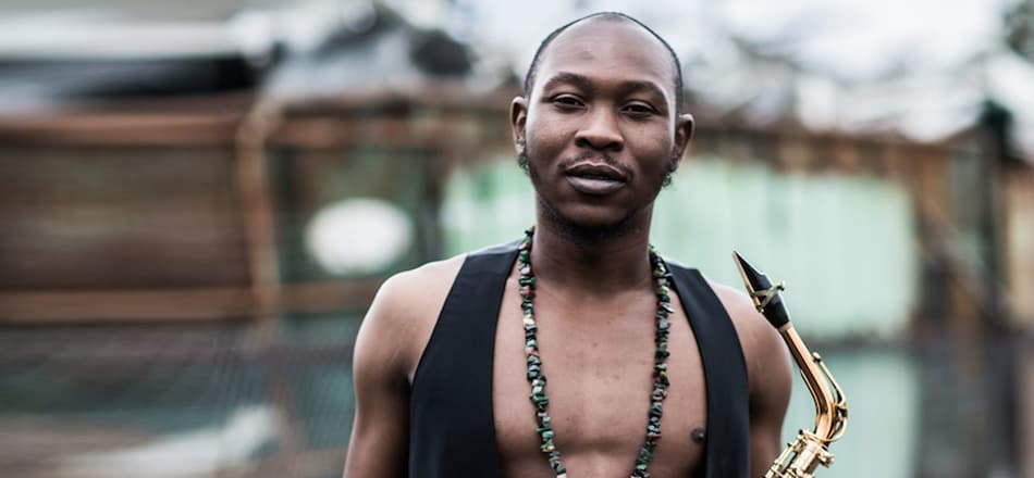 Seun Kuti, son of Afrobeat pioneer Fela Kuti