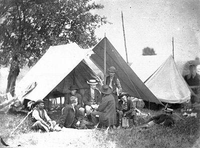 Union army telegraph operators just after the battle of Gettysburg. The Civil War is sometimes described as the first information war. Intercepted messages landed on Abraham Lincoln's desk.
