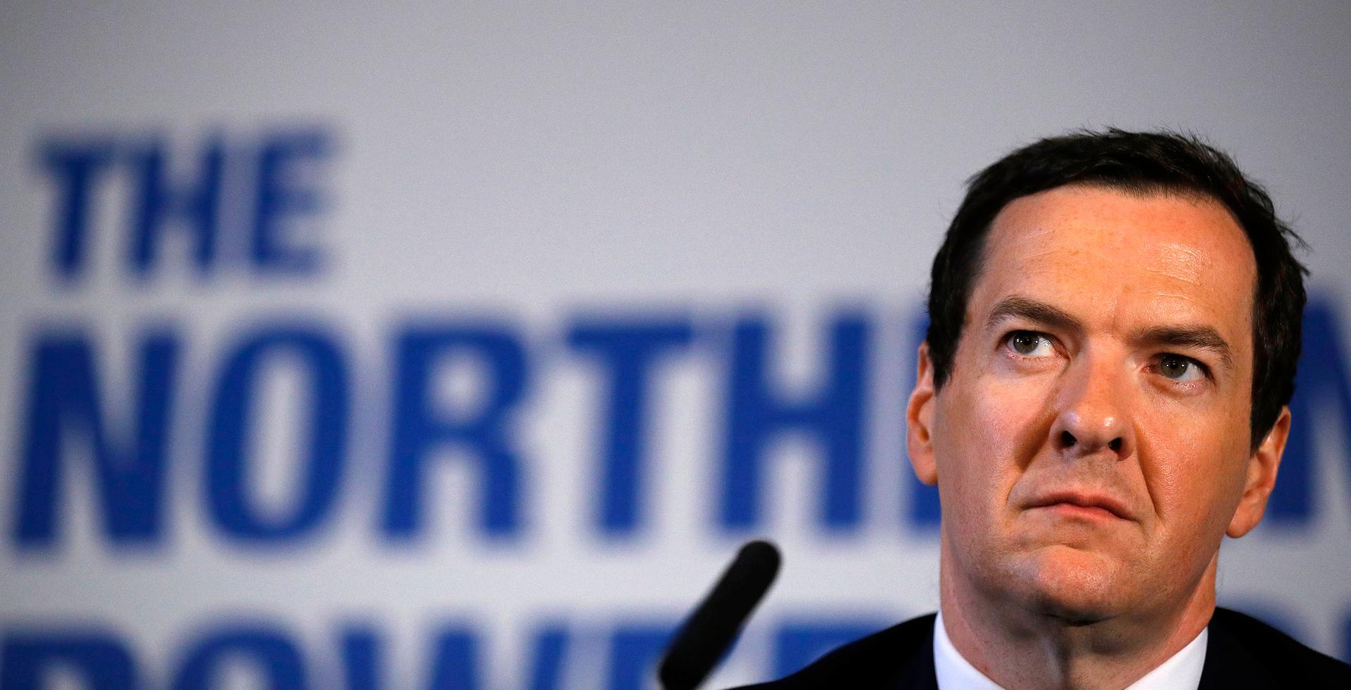 Former chancellor George Osborne