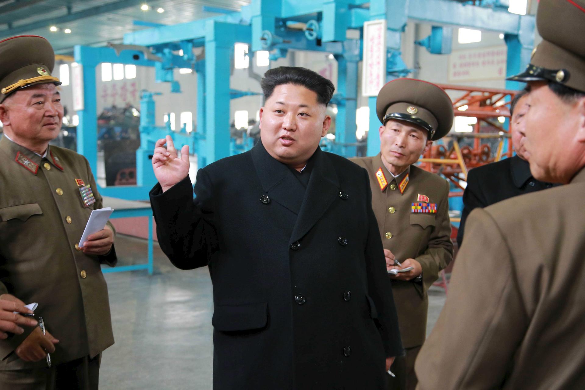 North Korean leader Kim Jong Un gave field guidance