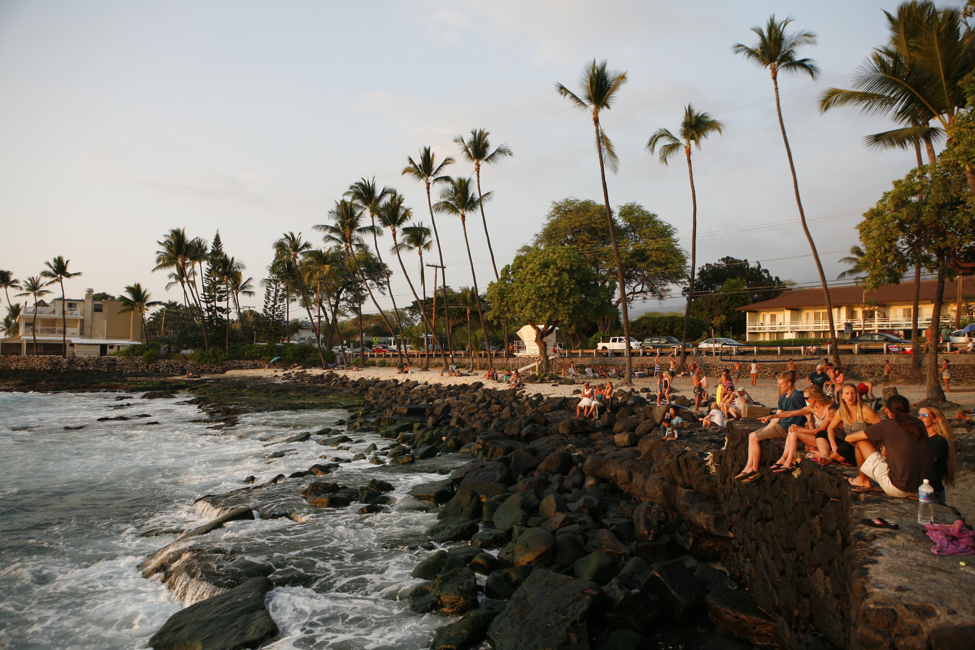 White Sands Beach Park in Kailua-Kona
