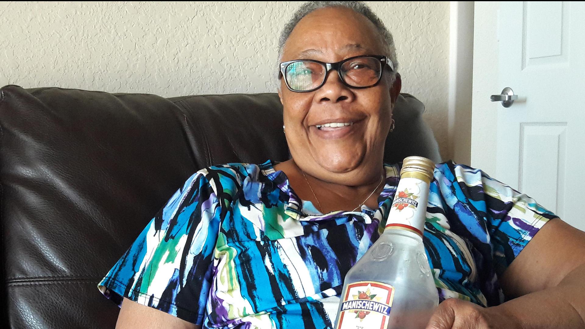 Hazel Bethel is a Manischewitz wine devotee. She's originally from Trinidad and was introduced to the wine by friends who worked in Jewish homes in New York.