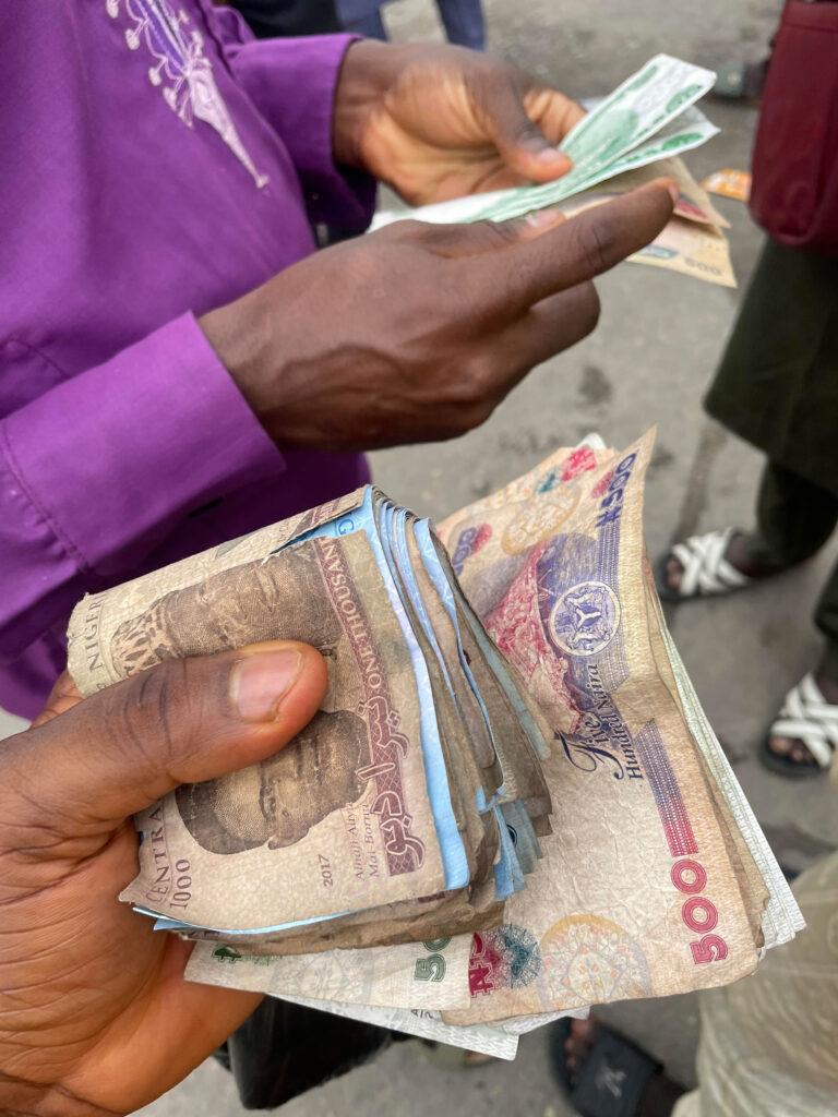 Devaluation of the local currency, the naira, has also led to a cost of living crisis across Nigeria.