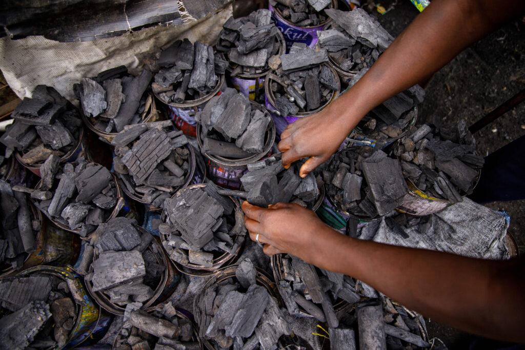 Coal is often used for to prepare meals over an open fire in many parts of Africa.