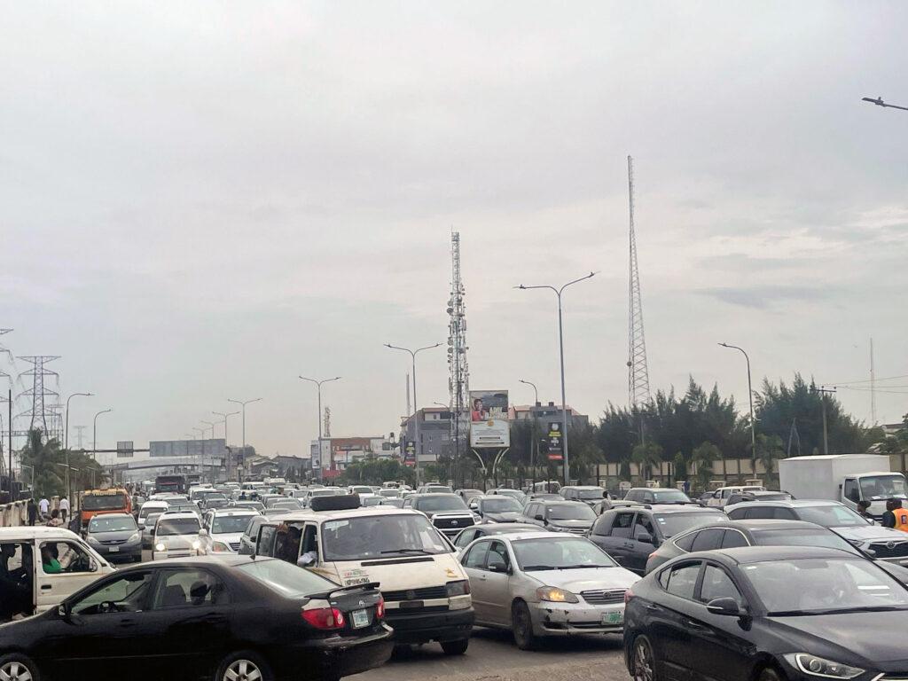 Lagos is already notorious for its traffic congestion even under normal circumstances. Fuel shortages exacerbate the situation.