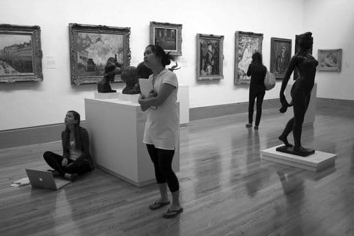 Museum Visitors