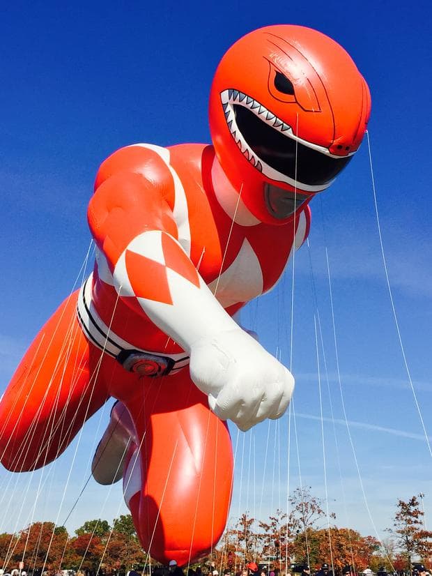 Red Might Morphin Power Ranger