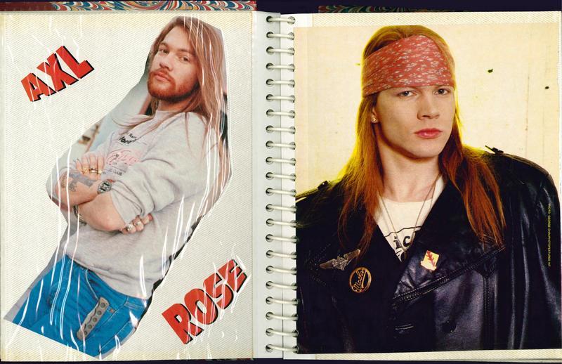 Guns N' Roses x scrapbooking
