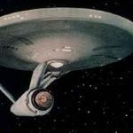 The Starship Enterprise, from 'Star Trek'