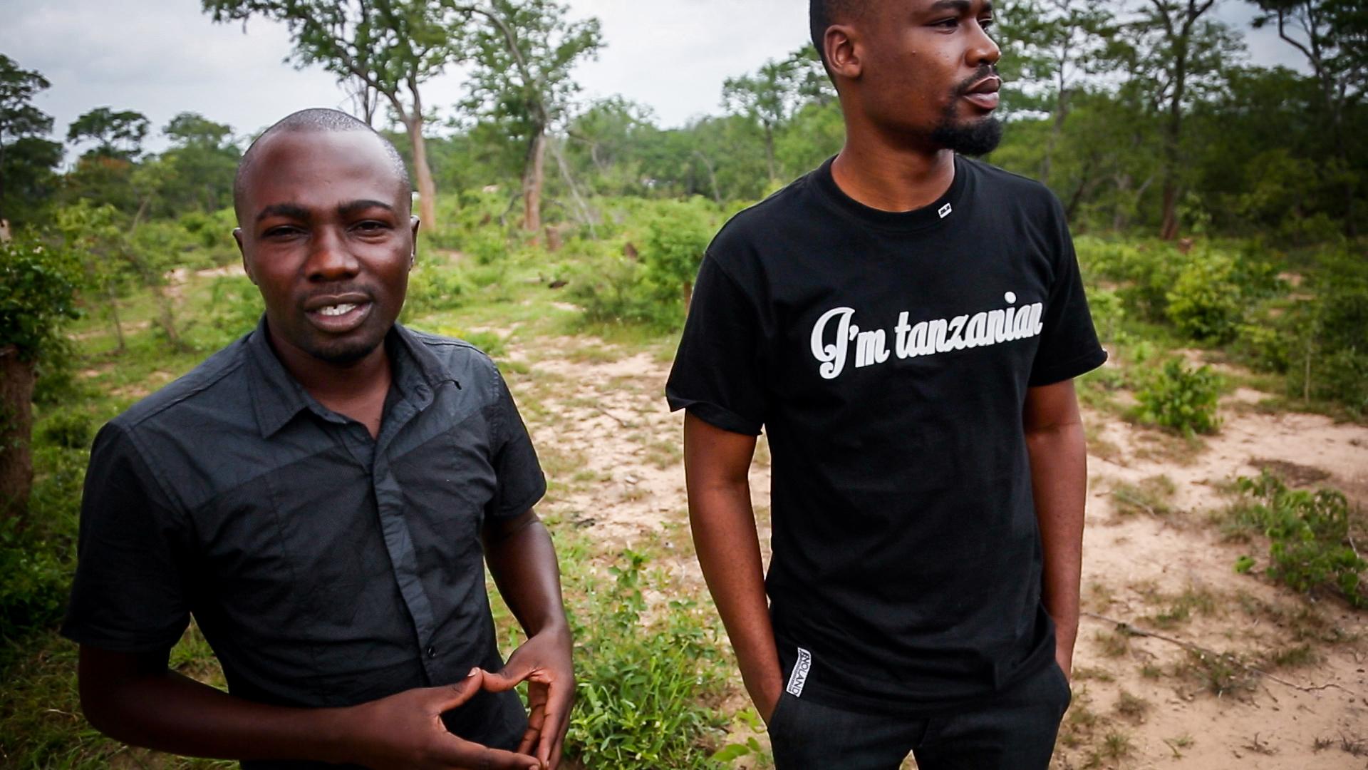 Peter Mtoro  and Othman Lugendo are project officers with the local NGO, Tanzania Forest Conservation Group, which is leading the sustainable charcoal pilot project. So far they have trained over 500 producers in eight participating villages.