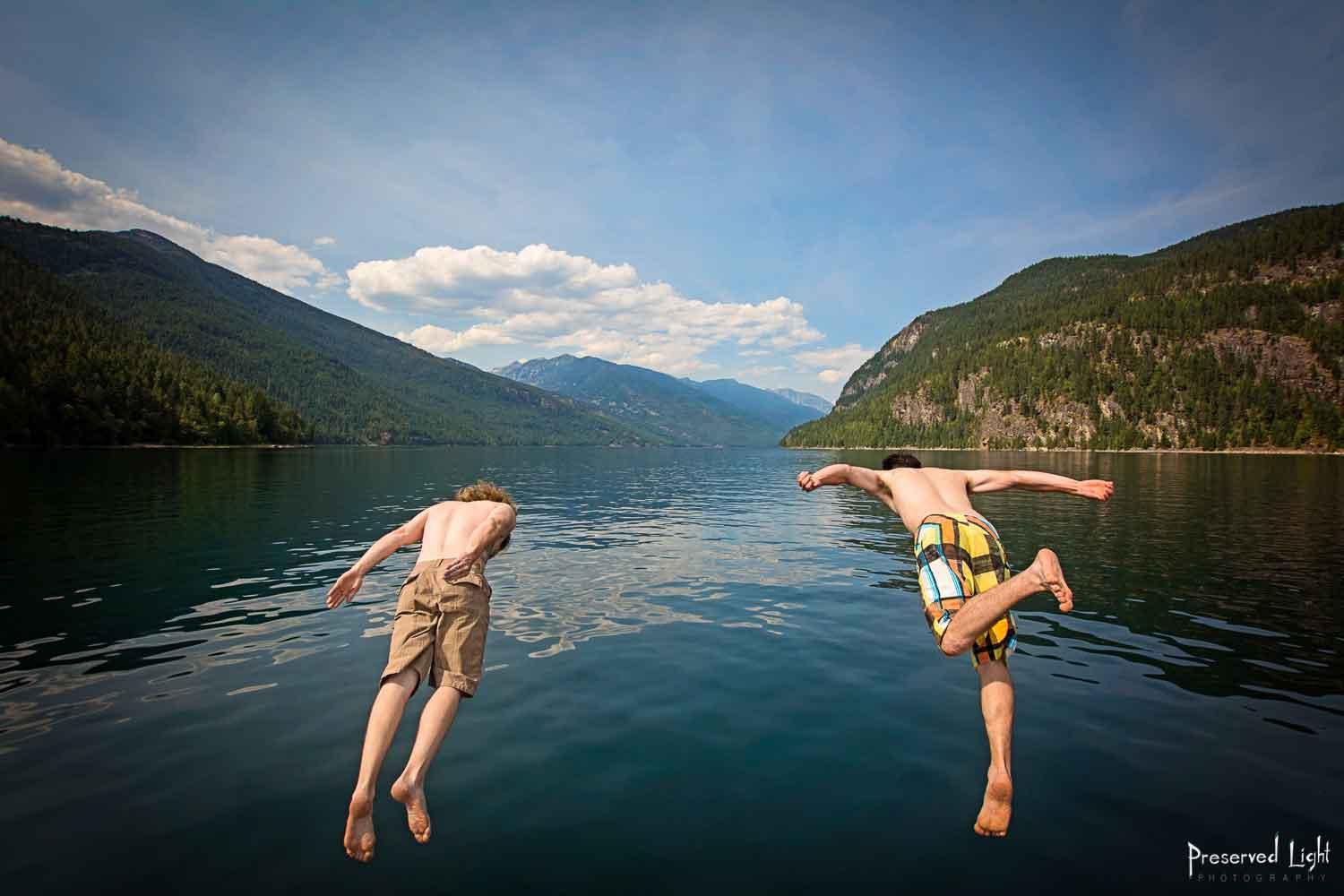 Slocan Lake, British Columbia, Canada.