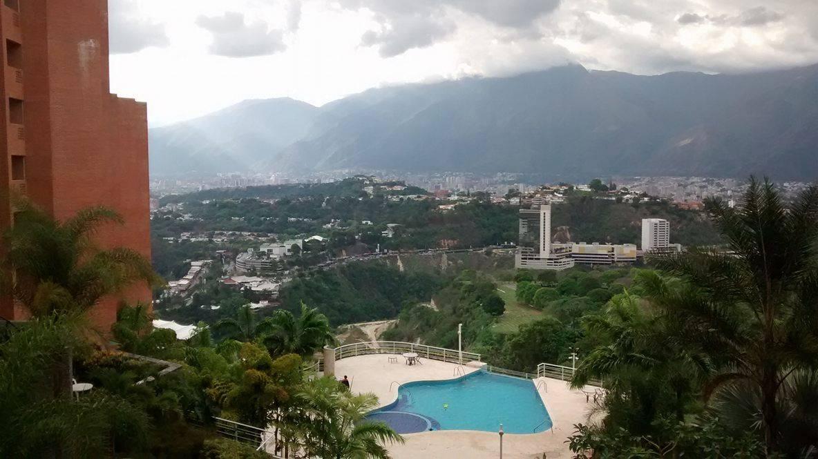 The view of a friend's apartment at Solar del Hatillo