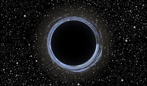 Black hole, from Shutterstock