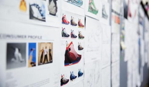 PENSOLE students’ ideation wall showing their process. Photo by Marcus Yam