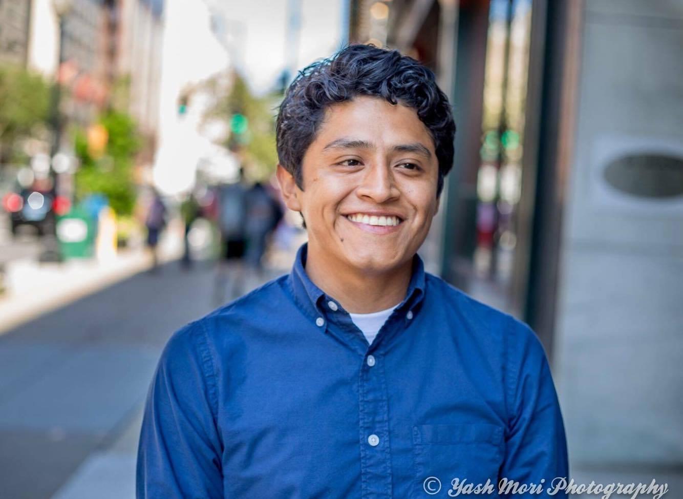 Oliver Merino is a museum educator and an activist for the rights of Dreamers — people brought to this country at a young age, without documents. 