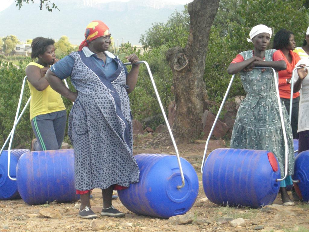 The Hippo Roller in use in rural Africa
