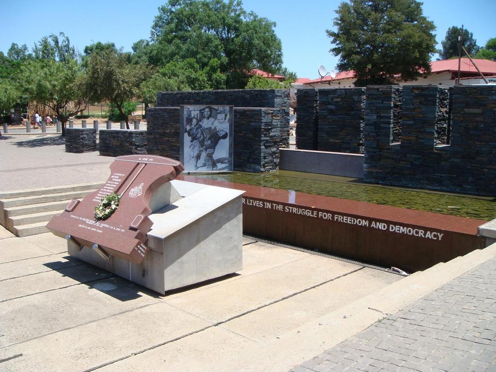 The Hector Pieterson Memorial in Vikalazi Street in Soweto is named after the 14-year-old boy who was the first killed by police in the June 16 1976 Soweto student's uprising.