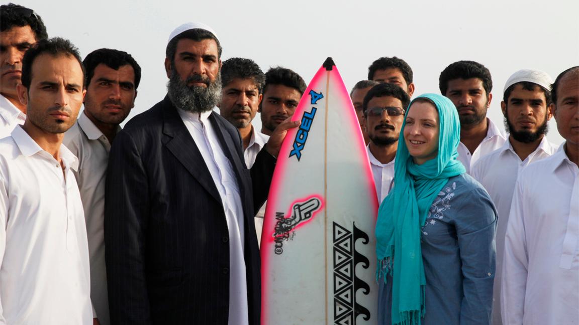 Surfing in Iran