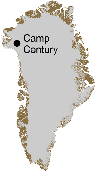 Camp Century was part of a secret plan to test the possibility of deploying nuclear missles aimed at the Soviet Union under the ice in Greenland.