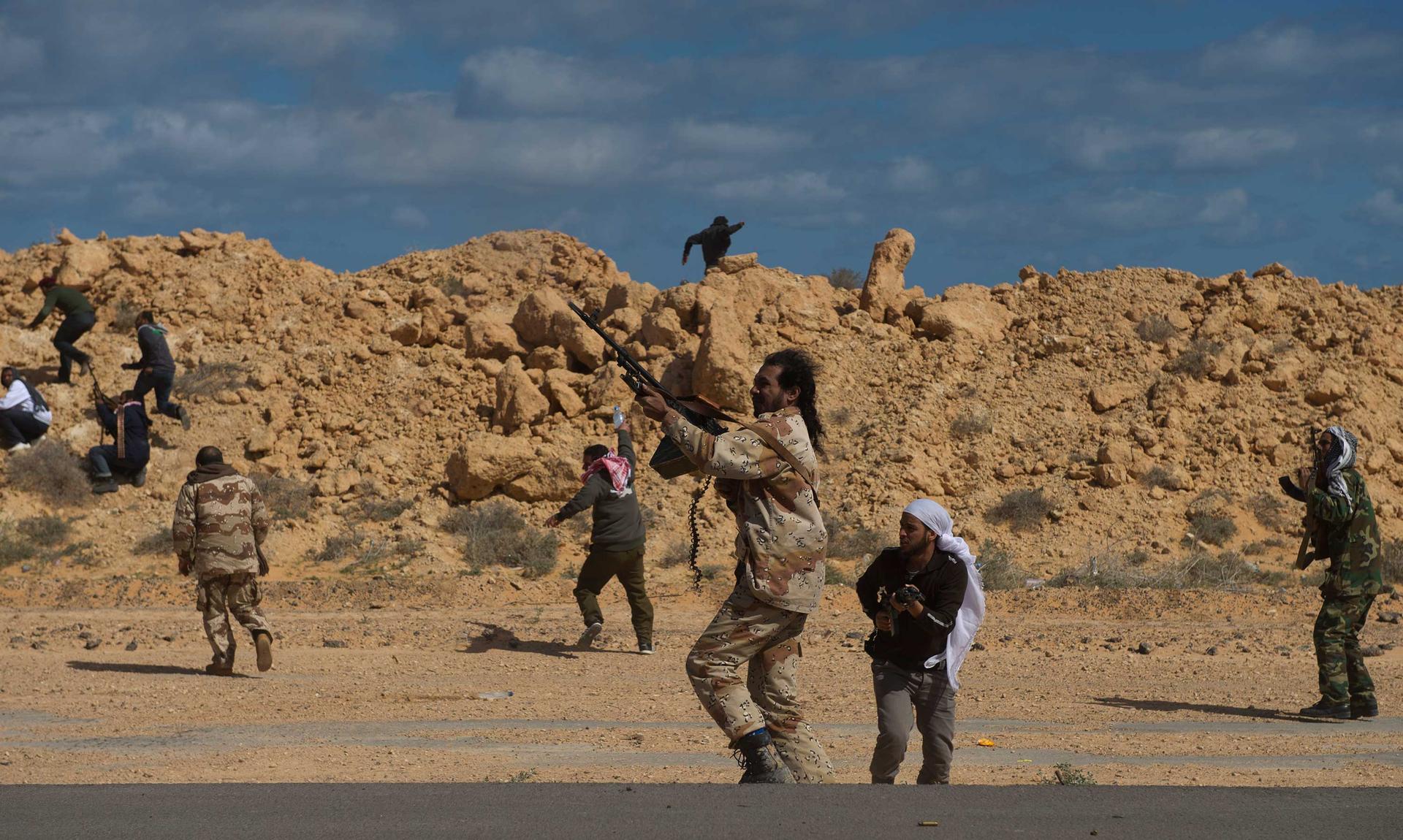 In battle: March 2011, Libya