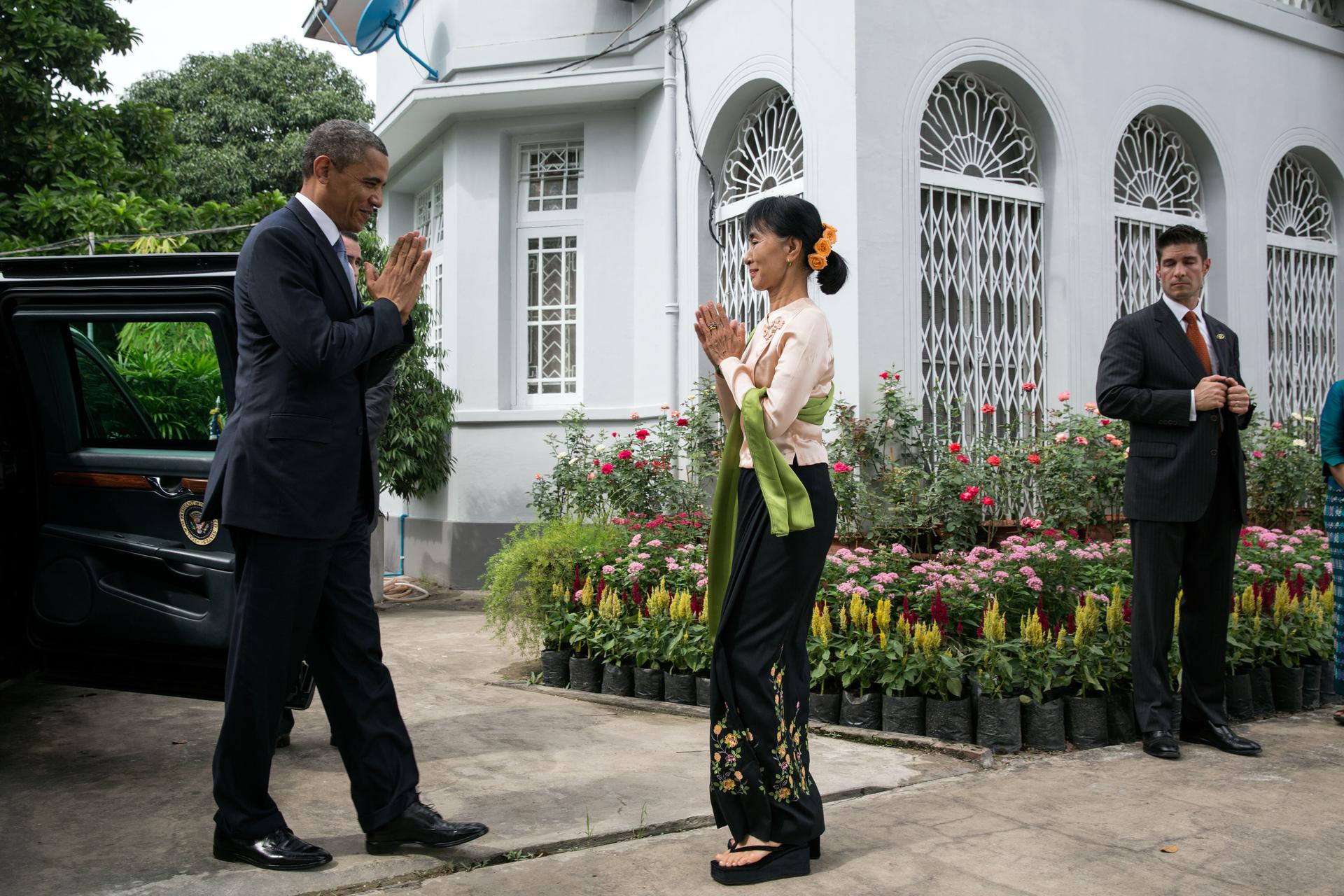 President Obama and Aung San Suu Kyi