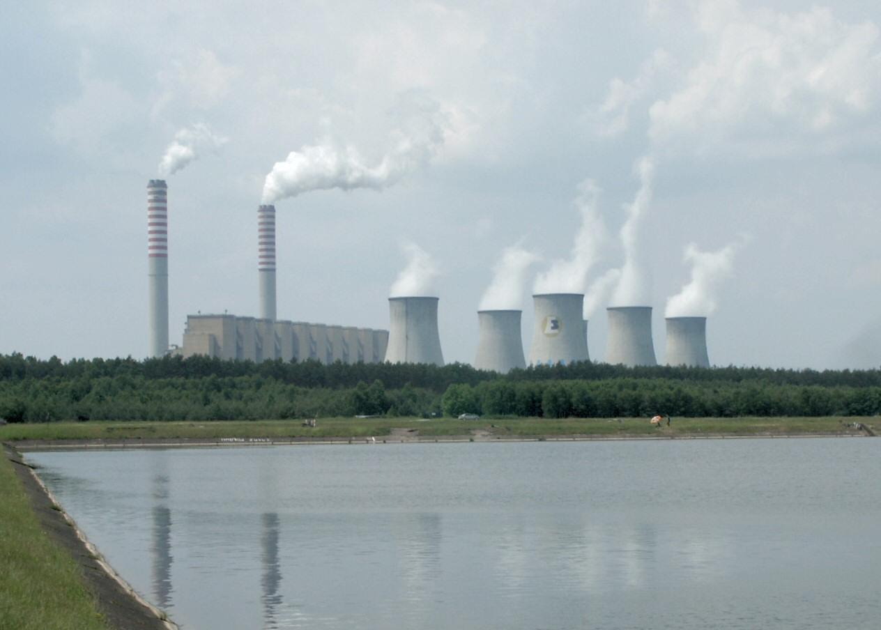 A Polish coal power plant