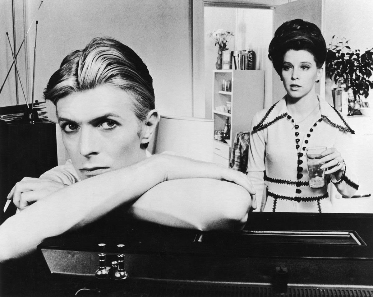David Bowie stars with Candy Clark in 
