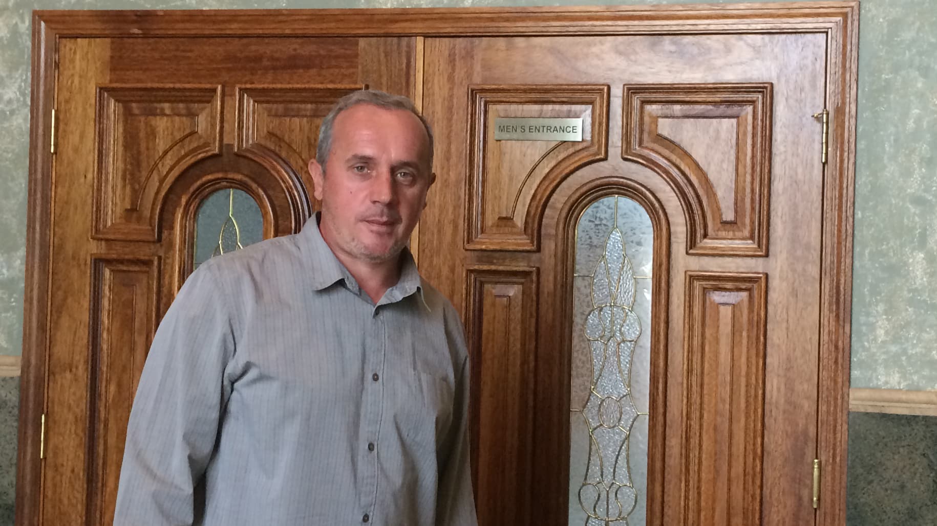 Sabahudin Ceman, a Muslim refugee from Bosnia, is the imam at the Islamic Center of North Phoenix. He says there can be a hesitation to connect with Bosnian Serbs and Croats who live in the Phoenix area.