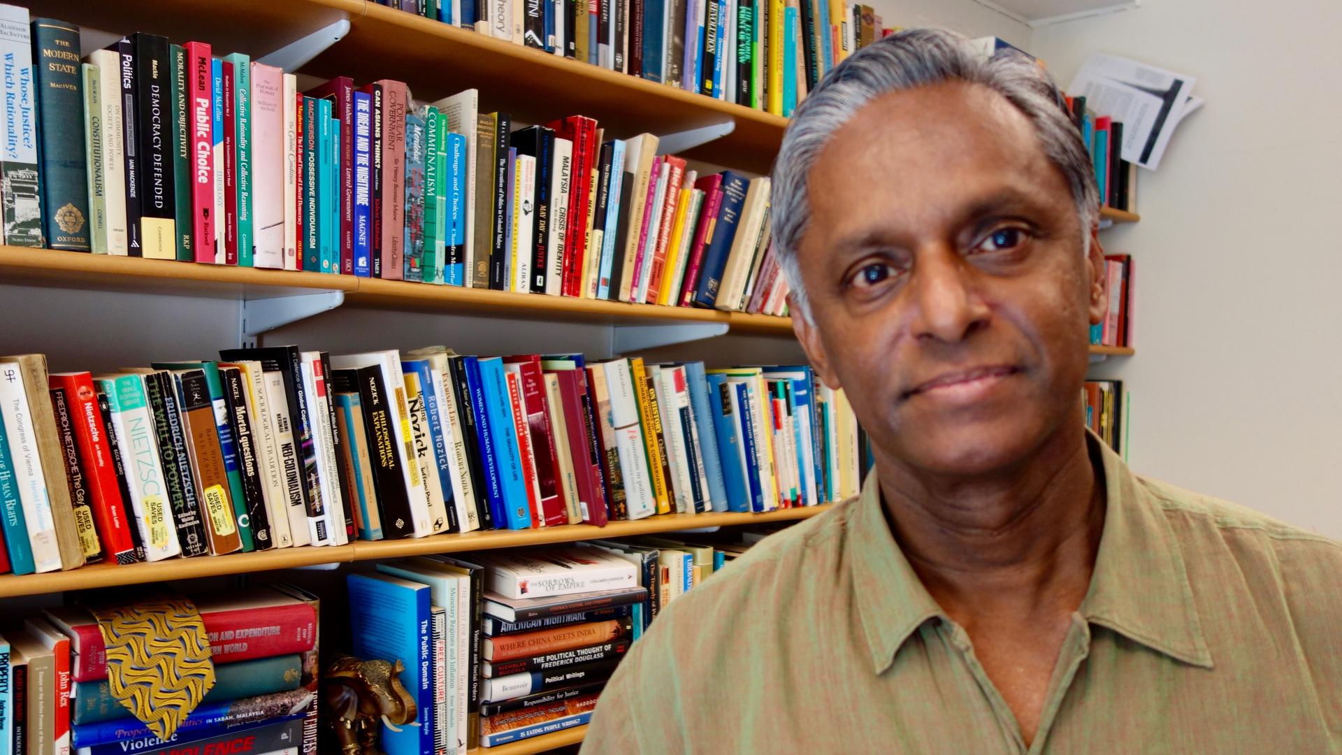 Chandran Kukathas, professor of political theory and head of the department of government at the London School of Economics