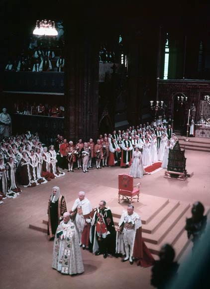 Coronation of Queen Elizabeth II, June 2, 1953.