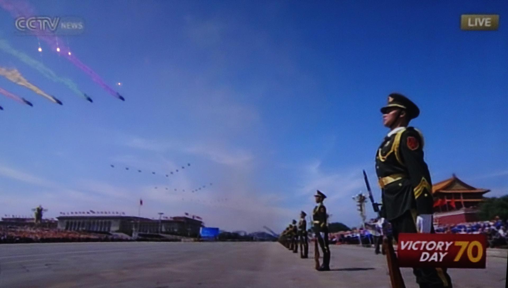 Chinese military parade, September 2015