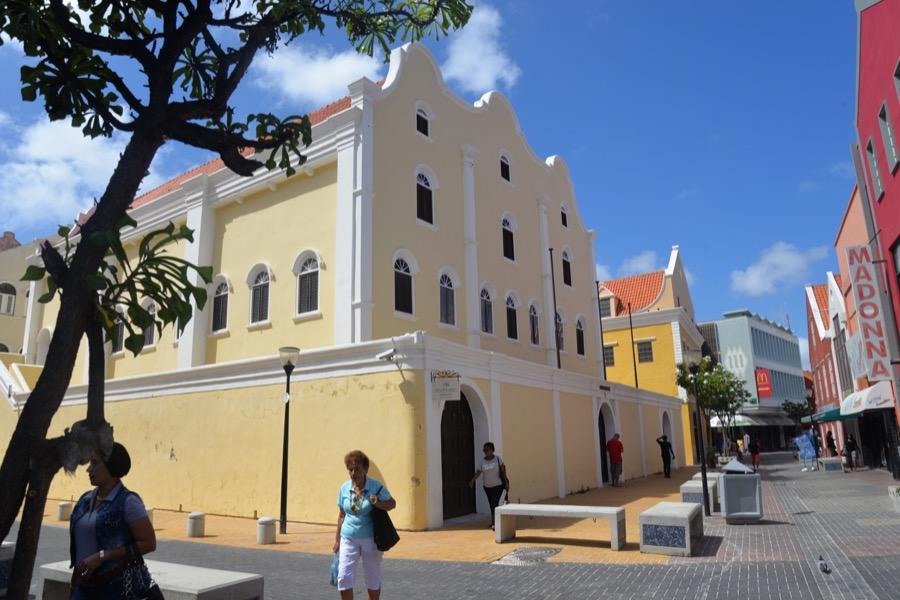 Mikve Israel-Emanuel, in the colonial center of Willemstad, Curaçao, is one of the oldest in-use synagogues in the Western Hemisphere.