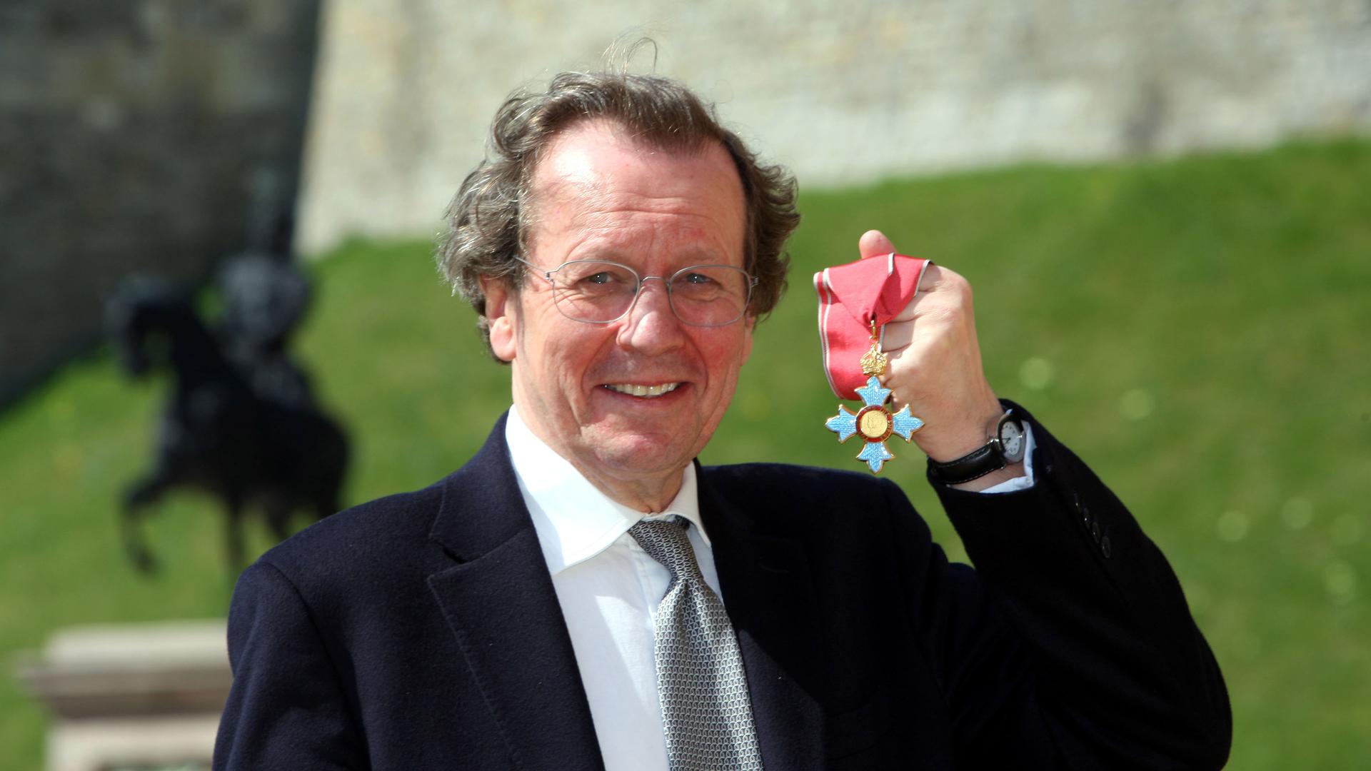 George Ferguson at a ceremony held at Windsor Castle on April 13, 2010 in Berkshire, England.