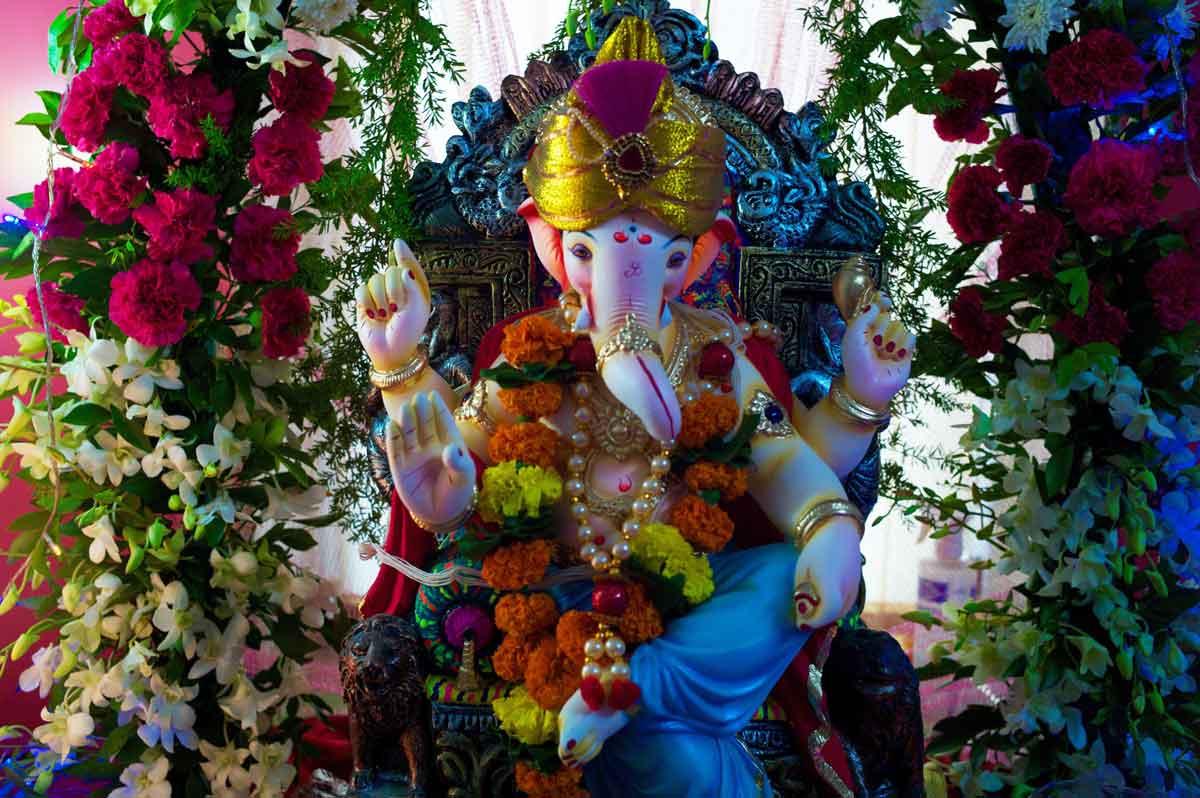 The Hindu God, Ganesha.