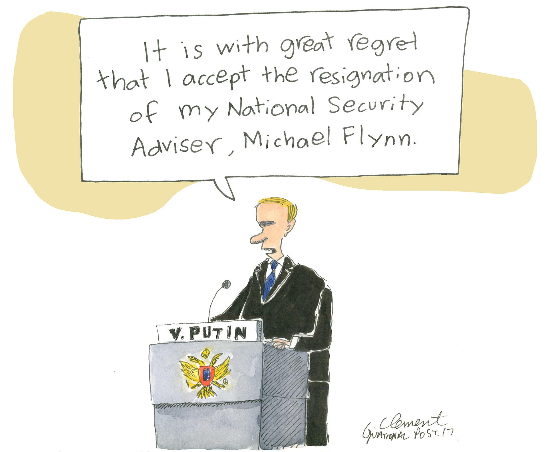 cartoon about Trump