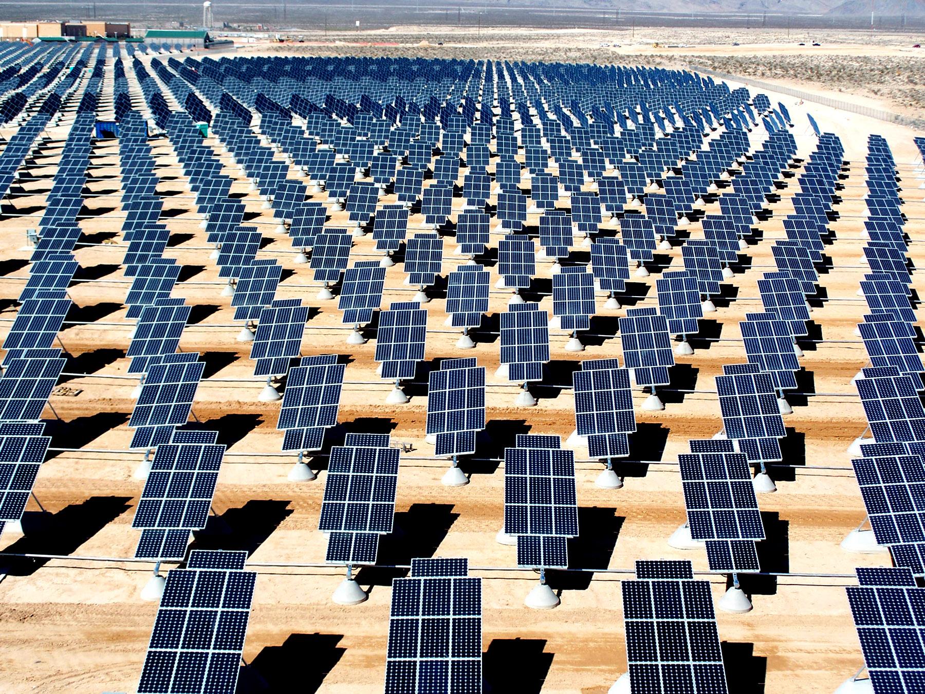 Nellis Solar Power Plant