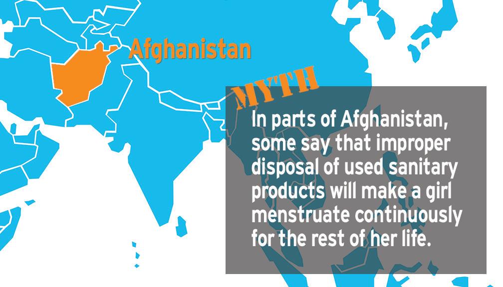 Afghanistan menstrual myth