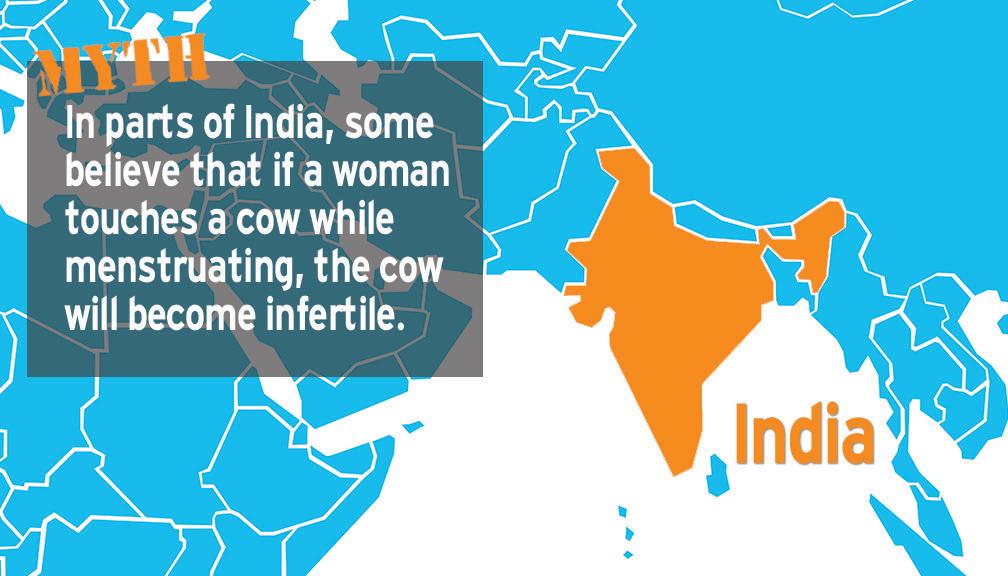 India menstrual myth