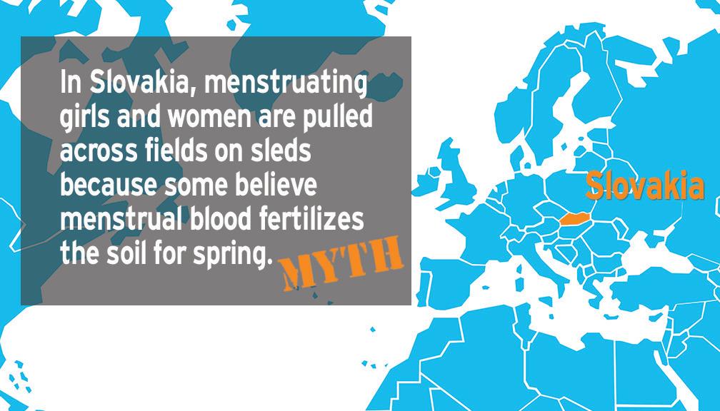 Slovakia menstrual myth