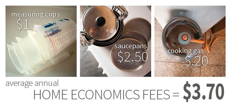 Home Ec fees
