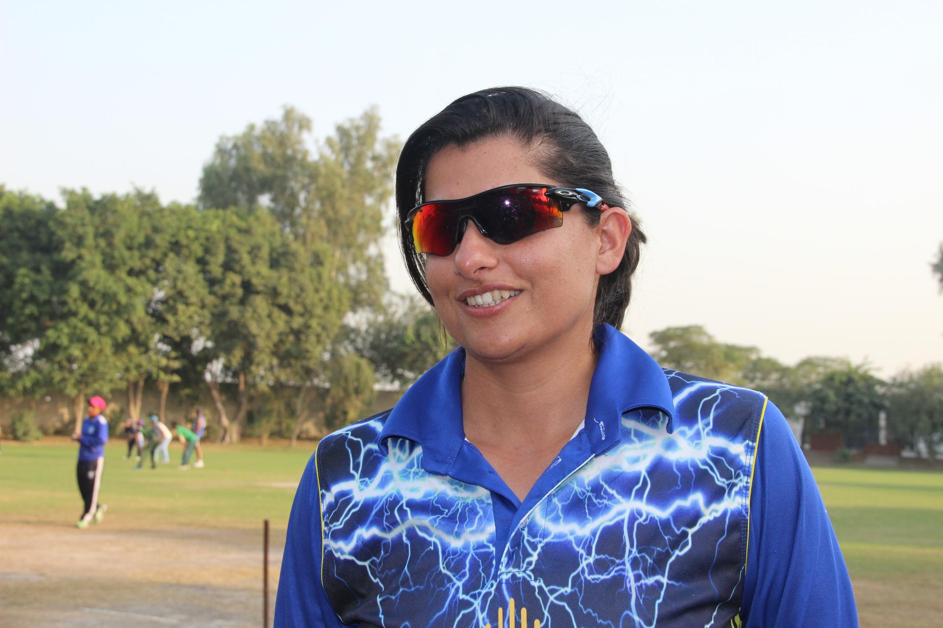 Sana Mir is a star cricket player in Pakistan.