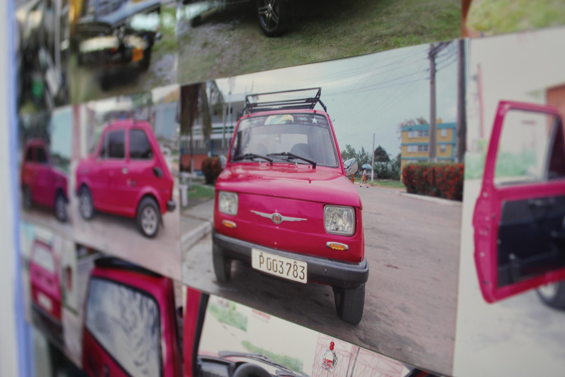 The walls of Zakharov Auto Parts in Hialeah, just outside Miami, are filled with photos of vintage Russian cars in Cuba fixed with parts bought at the store.
