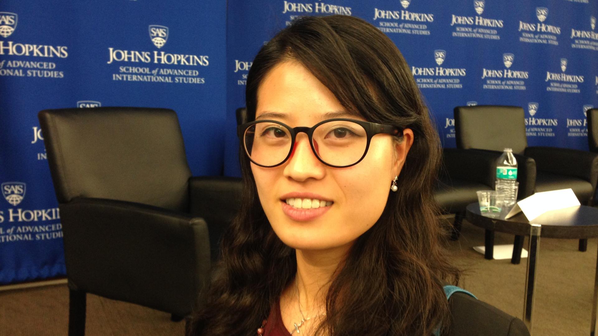 Grace Jo escaped from North Korea as a teenager and now she lives in the Washington, DC area.