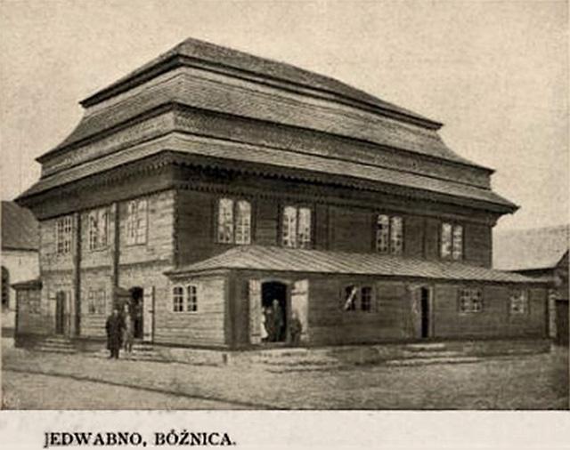 Jedwabne, Poland synagogue in 19th century
