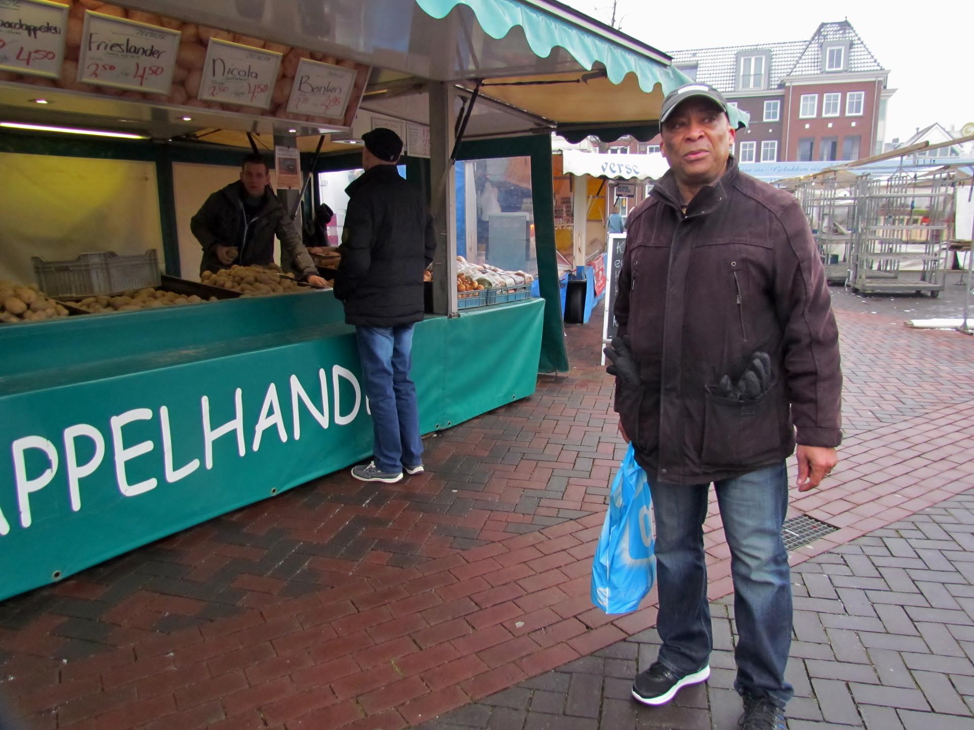Leonard, a Surinamese immigrant who's lived in the Netherlands for decades, plans to vote for Geert Wilders. 