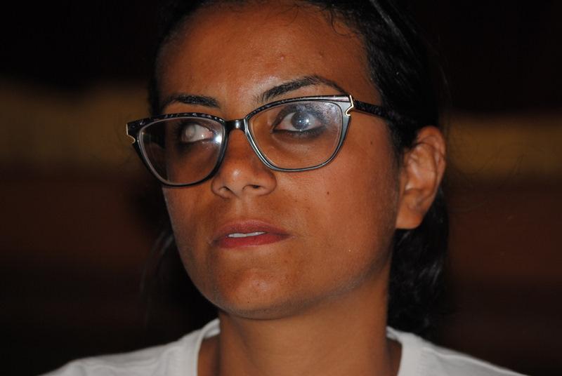 Egyptian Activist and human rights lawyer Mahienour El Masry .