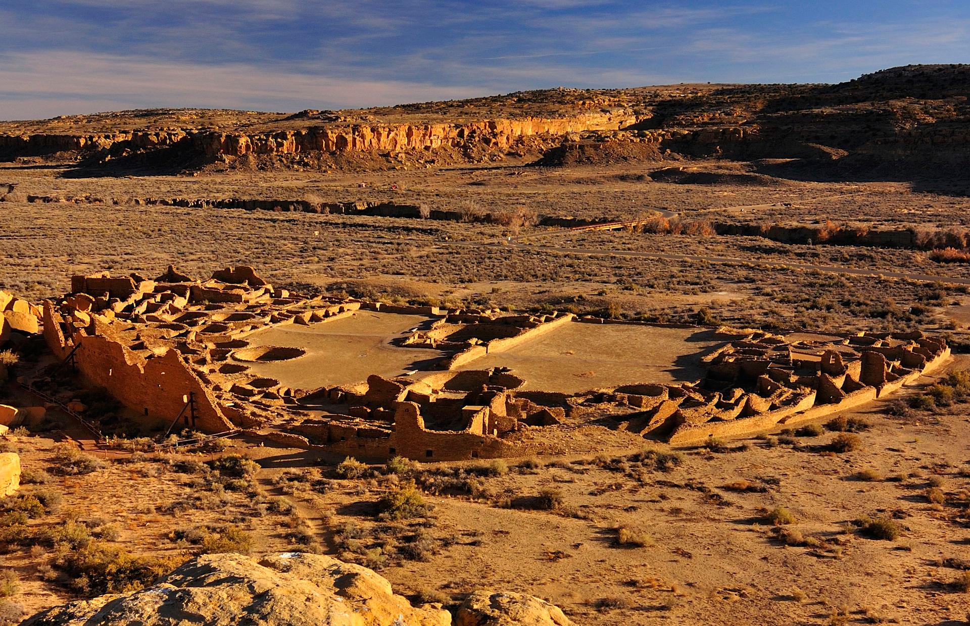 Pueblo Bonito in New Mexico’s San Juan Basin. Photo courtesy of Nate Crabtree, http://www.natecrabtreephotography.com.