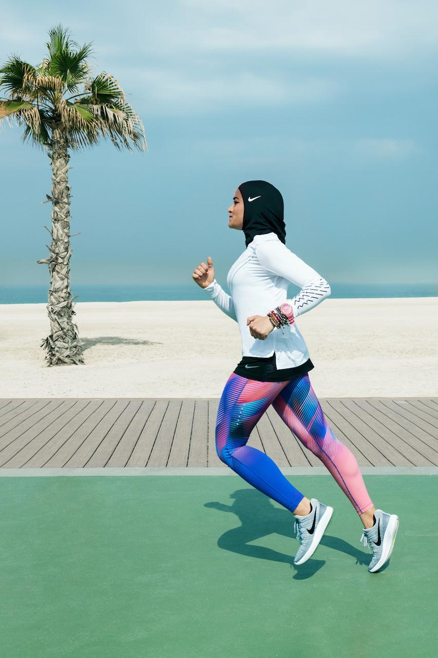 Nike hijab running