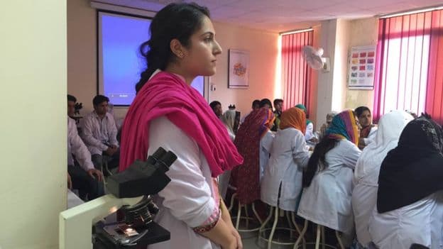 Entry into the country's top medical schools is fiercely competitive